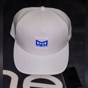 Melin Hydro Odyssey Stacked White Water Classic Size Hat